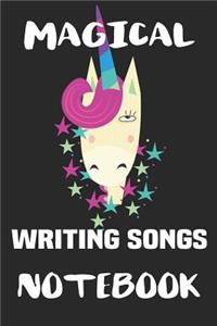 Magical Writing Songs Notebook