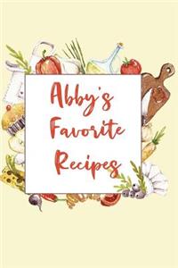 Abby's Favorite Recipes