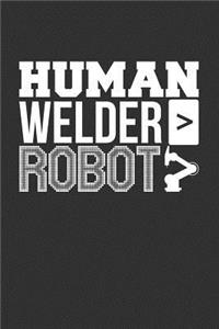 Human Welder > Robot