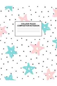 College Ruled Composition Notebook