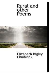Rural and Other Poems