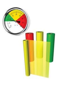 Transparent Warning Film: Yellow