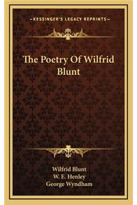 The Poetry of Wilfrid Blunt