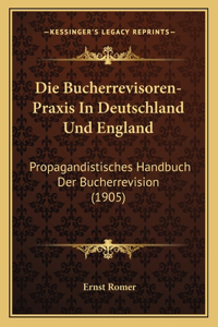 Die Bucherrevisoren-Praxis In Deutschland Und England