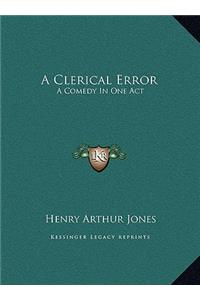 A Clerical Error