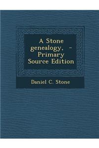 Stone Genealogy,