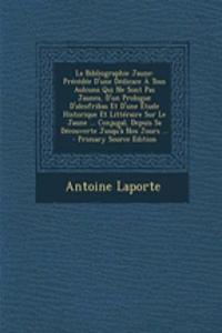 La Bibliographie Jaune