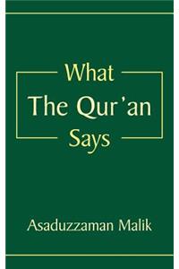What the Qur'an Says