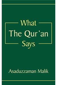 What the Qur'an Says