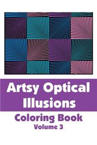 Artsy Optical Illusions Coloring Book