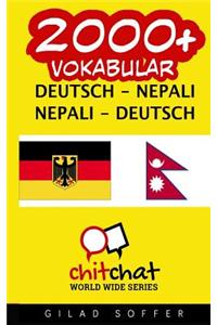 2000+ Deutsch - Nepali Nepali - Deutsch Vokabular