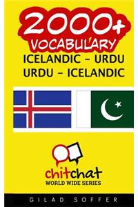 2000+ Icelandic - Urdu Urdu - Icelandic Vocabulary