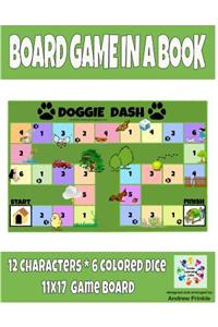 Board Game in a Book - Doggie Dash