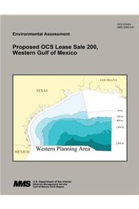 Proposed OCS Lease Sale 200, Western Gulf of Mexico