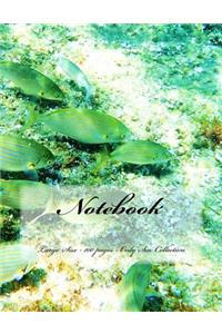 Notebook - Large Size - 100 pages - Only Sea Collection