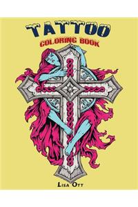 Tattoo Coloring Book