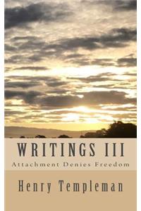 Writings III