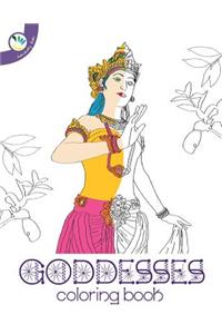 Goddesses Coloring Book