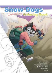 Snow Dogs ColoringBook