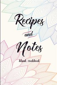Blank Cookbook Recipes and Notes: (kitchen Gifts Series)