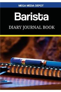 Barista Diary Journal Book