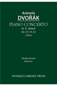 Piano Concerto, Op.33 / B.63