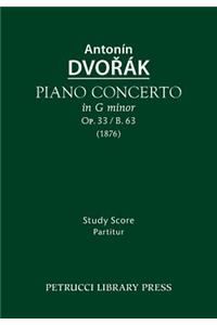 Piano Concerto, Op.33 / B.63