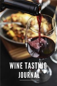 Wine Tasting Journal Review Notebook