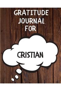 Cristian's Gratitude Journal