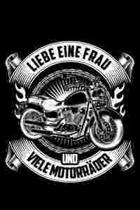Liebe Eine Frau Und Viele Motorräder