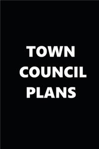 2020 Daily Planner Political Theme Town Council Plans Black White 388 Pages