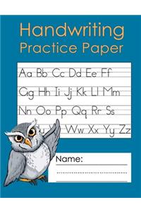 Handwriting Practice Paper
