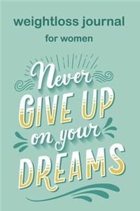 weight loss journal and planner