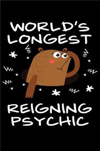 World's Longest Reigning Psychic