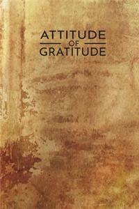 Attitude of Gratitude