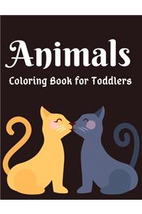 Animals Coloring Book for Toddlers