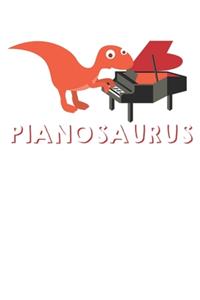 Pianosaurus Rex Musician Dinosaur