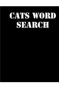 Cats word search