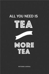 All You Need Is Tea And More Tea