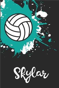 Skylar Volleyball Notebook