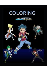 Coloring Beyblade Burst