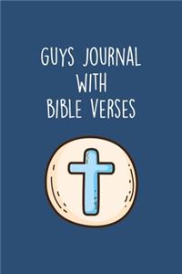 Guys Journal with Bible Verse