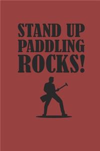 Stand Up Paddling Rocks