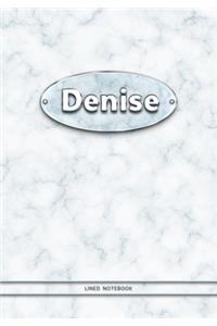 Denise - Lined Notebook