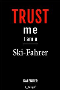 Kalender für Ski-Fahrer