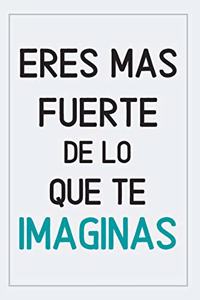 Cuaderno Con Mensaje De Fuerza
