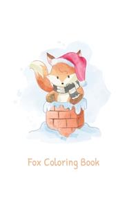 Fox Coloring Book