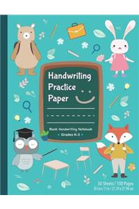 Handwriting Practice Paper