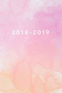 2018-2019, 18 Month Weekly & Monthly Planner - 2018-2019