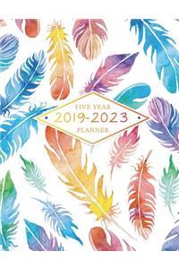 2019-2023 Five Year Planner: 60 Monthly Planner and Calendar 5 Year, Schedule Organizer Planner and Journal Notebook With Inspirational Quotes, 5 Year Diary Keeping Track of App